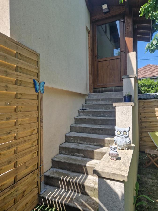 Appartement Independant Dans Maison Avec Jardinet, Au Calme Serezin-du-Rhone Bagian luar foto